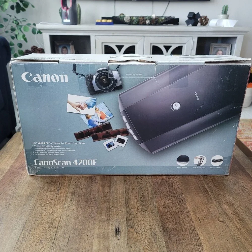 CANON CanoScan 4200F Flabed Scanner Negative Scanner